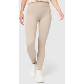 nur die germany gmbh NUR DIE Leggings Ripp-Optik Relax & Go High Waist - beige 44|46
