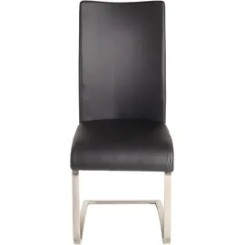 MCA Furniture Arco 2 St. Echtleder schwarz