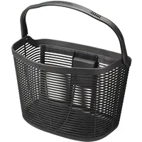 KLICKfix Fahrradkorb Lamello schwarz 28x39x28 cm