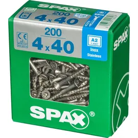 SPAX Edelstahlschraube Universalschraube Ø 4 mm x 40 mm 200 Stück