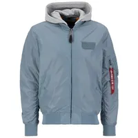 Alpha Industries Ma-1 Tt Jacke - Grey / Blue