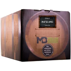 Weinhaus Müller Bornheim Pfalz Riesling Weißwein trocken 11,5 % vol. 5 Liter Bag in Box