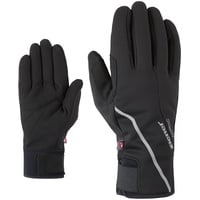 Ziener Herren ULTIMO Langlauf/Nordic/Crosscountry-Handschuhe | Primaloft Winddicht Soft-Shell, black, 8,5