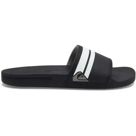 QUIKSILVER Rivi Slide Schwarz/Weiß 45