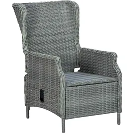 vidaXL Gartensessel  57 x 88 x 100 cm hellgrau