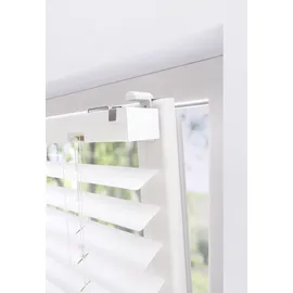 MY HOME Jalousie MY HOME "Hannah", weiß (weiß, weiß, weiß), B:60cm H:180cm, Jalousien, Aluminium, Klemmträger mit Feststellschraube