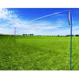 Hudora Netz Tennis/Badminton/Federball/Volleyball höhenverstellbar - Breite 6,0 Meter