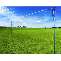 Hudora Netz Tennis/Badminton/Federball/Volleyball höhenverstellbar - Breite 6,0 Meter