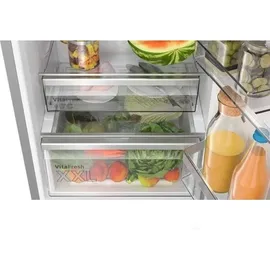 Bosch Serie 6 KGN39LBCF Kühl-Gefrierkombination (363 l, 2030 mm hoch, Schwarz)