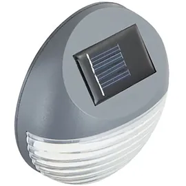 ETC Shop LED Solarleuchte Garten Zaun Beleuchtung Außenbereich IP44