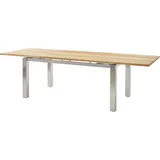 Diamond Garden Levanto Ausziehtisch Edelstahl/Recycled Teak
