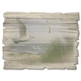 ARTland Nordseestrand mit Möwen 40x30cm (92229516-0)