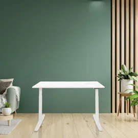 HJH Office Schreibtisch Stand Pro Weiß