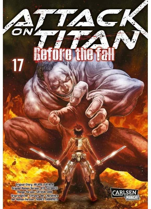 Attack On Titan - Before The Fall / Attack On Titan Deluxe Bd.17 - Hajime Isayama, Ryo Suzukaze, Kartoniert (TB)