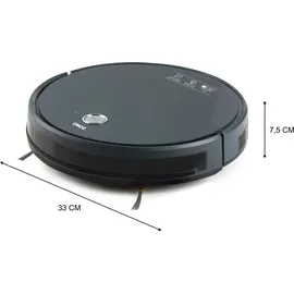 DOMO collection DO7296S Saug-und Wischroboter Schwarz