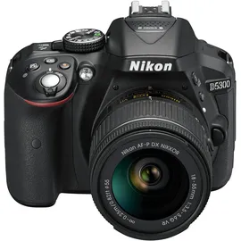 Nikon D5300 schwarz + AF-P DX 18-55mm VR