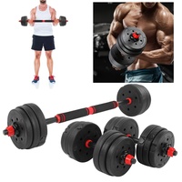 Hantelset 2 in1 Kurzhanteln, 20 kg Kurzhantel Set für Krafttraining, Fitness