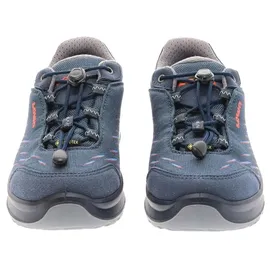 Lowa Zirrox GTX Lo Kinder steel blue/rose 31