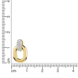 FIRETTI Kettenanhänger Schmuck Geschenk Gold 333 Halsschmuck Anhänger Drop bicolor