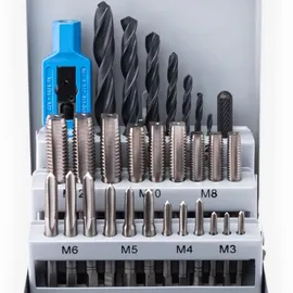 GSR GSR-30 tlg. HSS Handgewindebohrersatz DIN 2184-2 M3-M12 GSR