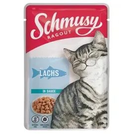 Schmusy Ragout mit Lachs in Sauce 22 x 100 g
