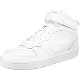 Nike Court Borough Mid 2 (GS) Sneaker, White/White-White, 38.5