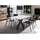58 aufm Kessel Elda 160 x 90 x 75 cm Schwarzstahl/Weiß Matt Lack