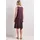 STREET ONE Shirtkleid Midi Unifarben Rot 46