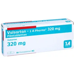 VALSARTAN-1A Pharma 320 mg Filmtabletten 56 St