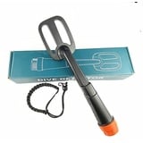 Unterwasser Metalldetektor Puls Pinpointer Induktion Tauchen Schatz Wasserdichter Metalldetektor Handheld Coil Metallfinder (Schwarz)