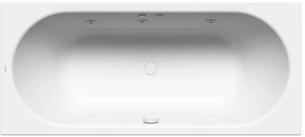 Kaldewei Badewanne CLASSIC Mod.107 BODY, 1700 x 750, alpin,PEFF,re,int. Einl.,Sicht. chrom 290760783001