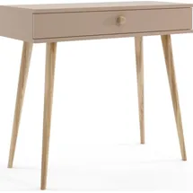 bettso Schminktisch 90 x 80 x 39 cm Beige