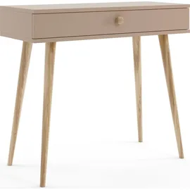 bettso Schminktisch 90 x 80 x 39 cm Beige