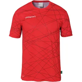 Uhlsport Trainingsshirt Prediction 2023 Kinder Rot Gr. 140