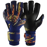 Reusch Attrakt Gold X Evolution TW-Handschuhe Night Spark 2024 Blau Gold Schwarz F4411