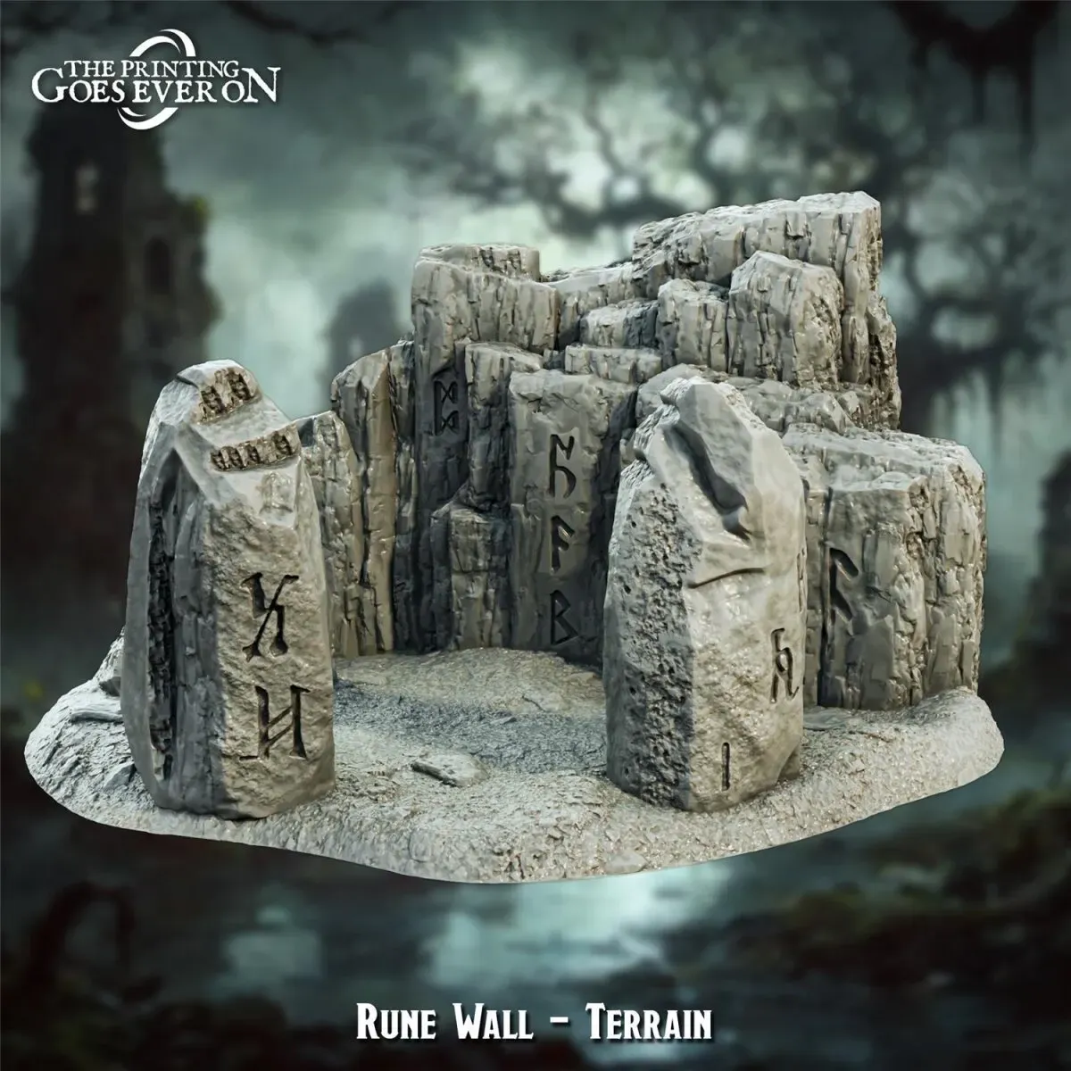 Runestone Circle aus Beowulf's Deceit von The Printing Goes Ever On