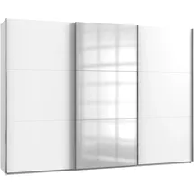 WIMEX Schwebetürenschrank Level 300 x 216 x 65 cm Weiß