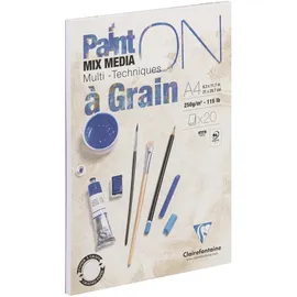 Clairefontaine 3329689750493 Kunstdruckpapierblock 20 Blatt,