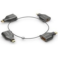 PureLink IQ-AR300 Videokabel-Adapter 4 x USB Type-C zu VGA