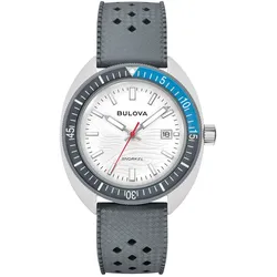 Bulova 98B449 Herren-Armbanduhr Quarz Snorkel Grau