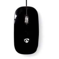 Nedis Wired Mouse schwarz (MSWD200BK)