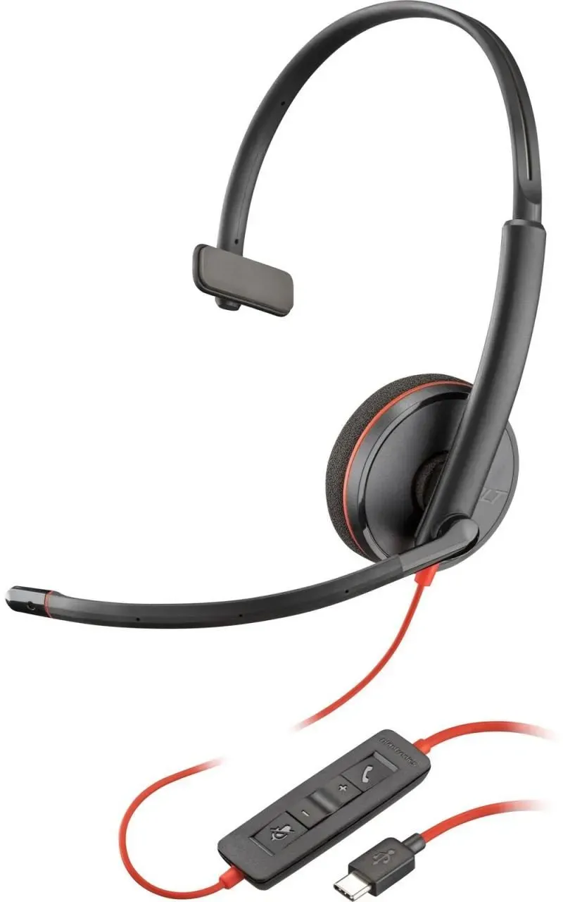 Preisvergleich Produktbild Poly Blackwire 3210 Stereo Headset On-Ear