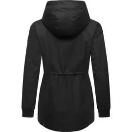 Ragwear Dowey Regenjacke Damen Schwarz XL