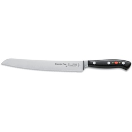 Friedr. Dick Brotmesser, Premier Plus (Messer mit Klinge 21 cm, X50CrMoV15 Stahl, nichtrostend, 56° HRC) 81039212, Schwarz