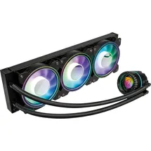 Kolink Umbra Void 360 AIO Performance ARGB CPU Komplett-Wasserkühlung, CPU Wasserkühler, Schwarz