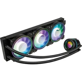 Kolink Umbra Void 360 AIO Performance ARGB CPU Komplett-Wasserkühlung, CPU Wasserkühler, Schwarz