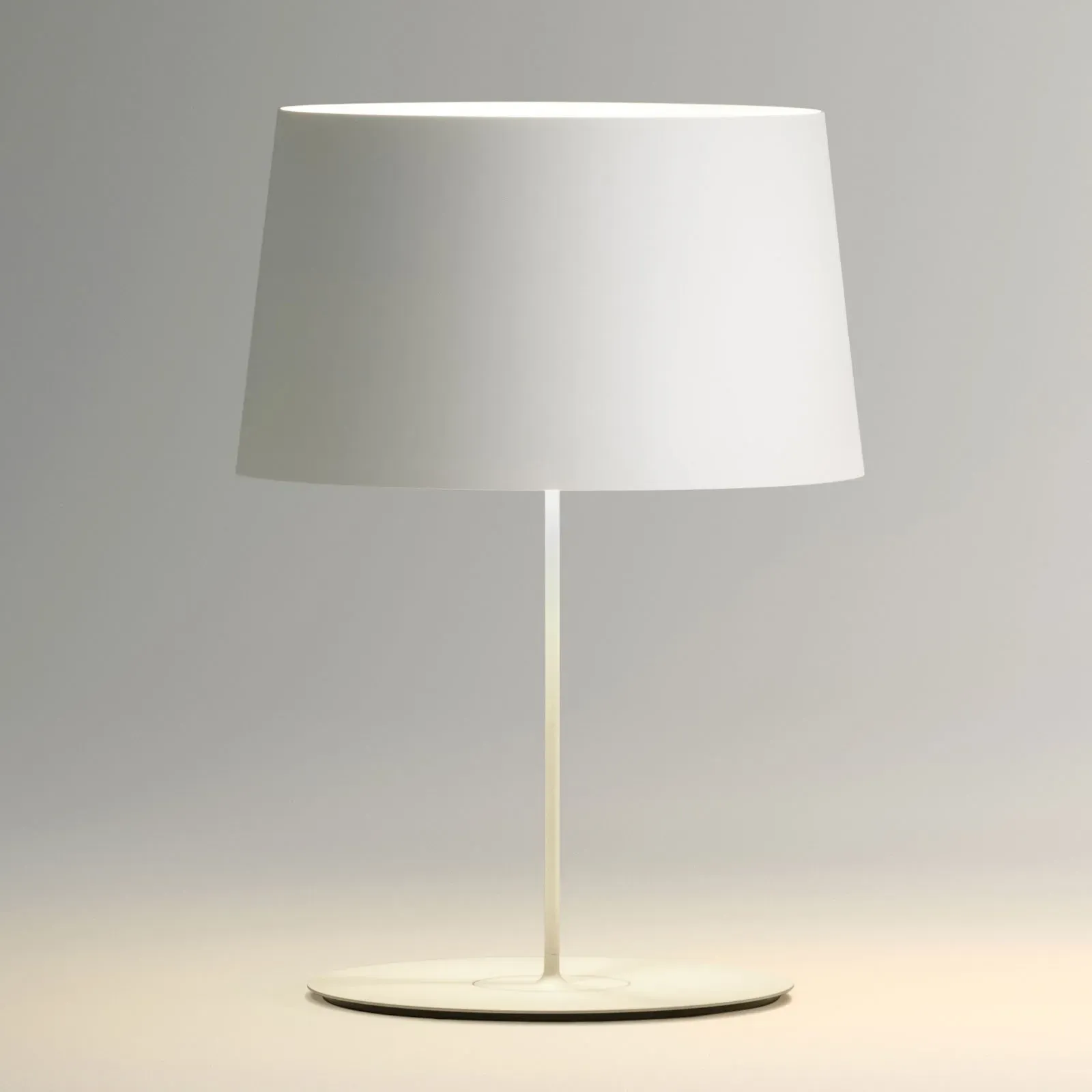 Tischleuchte Vibia, Warm, Weiß, für Wohnzimmer, Metall, Modern - 59