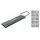 Conceptronic DONN17G 12-in-1 USB 3.2 Gen 1 Dockingstation, HDMI, DP, Card-Reader