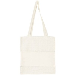 Baumwolltasche mit Aidafeld, natur