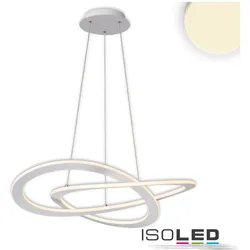 LED Hängeleuchte Design 600, weiß, 40W, rund, 3000K, dimmbar